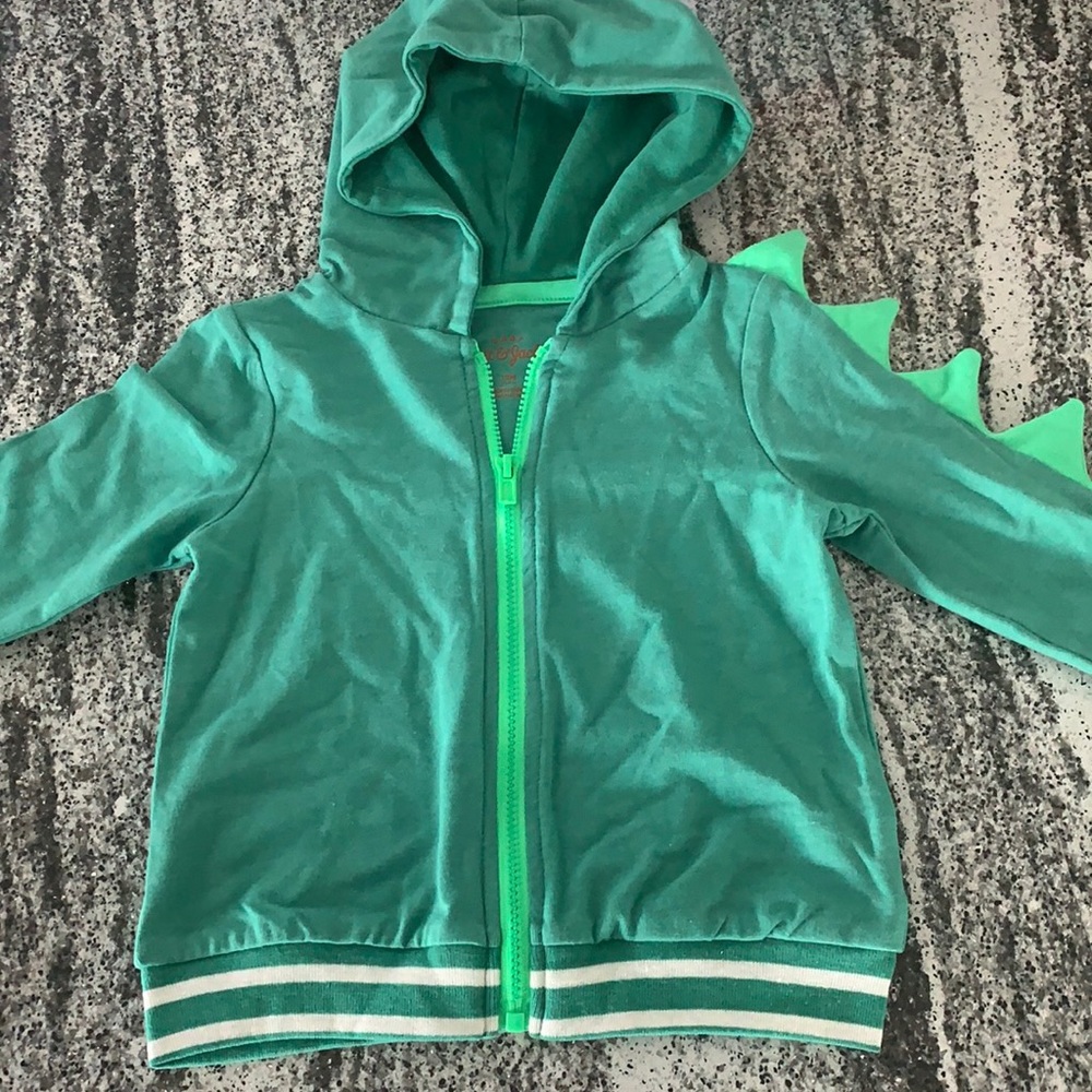 Children’s Cat & Jack Dino 🦖 hoodie sz 12mo